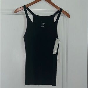 A New Day Black Fitted Cami Tank Top